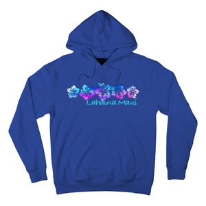 Lahaina Maui Tropical Flower Great Giftgiftvacation Beach Gift Hoodie