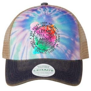 Let Me Tell You About My Jesus Tie Dye, Christian Bible God Legacy Tie Dye Trucker Hat