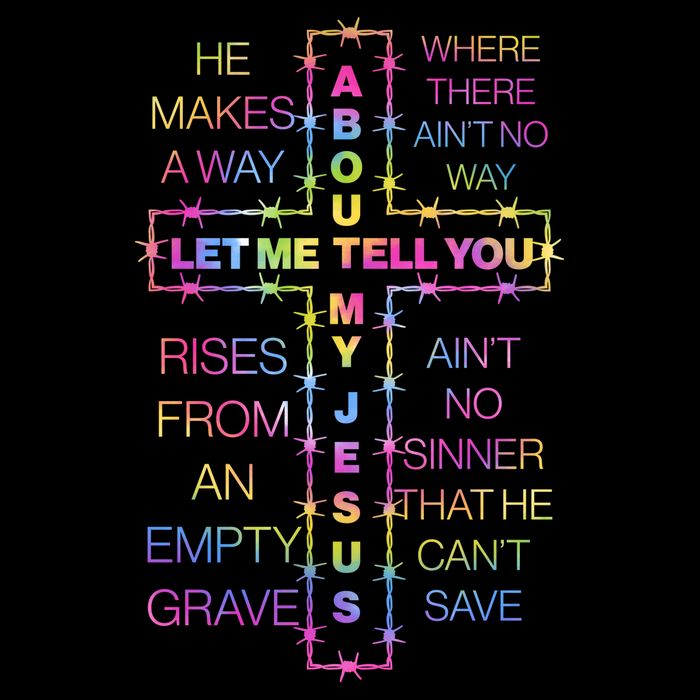 Let Me Tell You About My Jesus Cooling Performance Crew T-Shirt