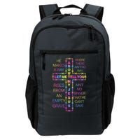 Let Me Tell You About My Jesus Backpack
