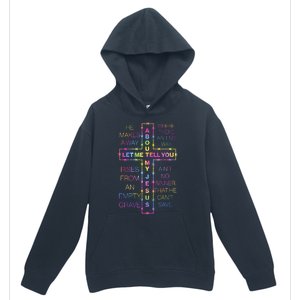 Let Me Tell You About My Jesus Urban Pullover Hoodie