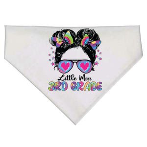 Little Miss Third Grade Girl Back To School 3rd Grade USA-Made Doggie Bandana