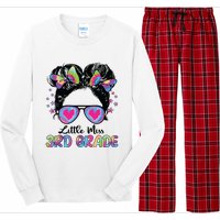 Little Miss Third Grade Girl Back To School 3rd Grade Long Sleeve Pajama Set