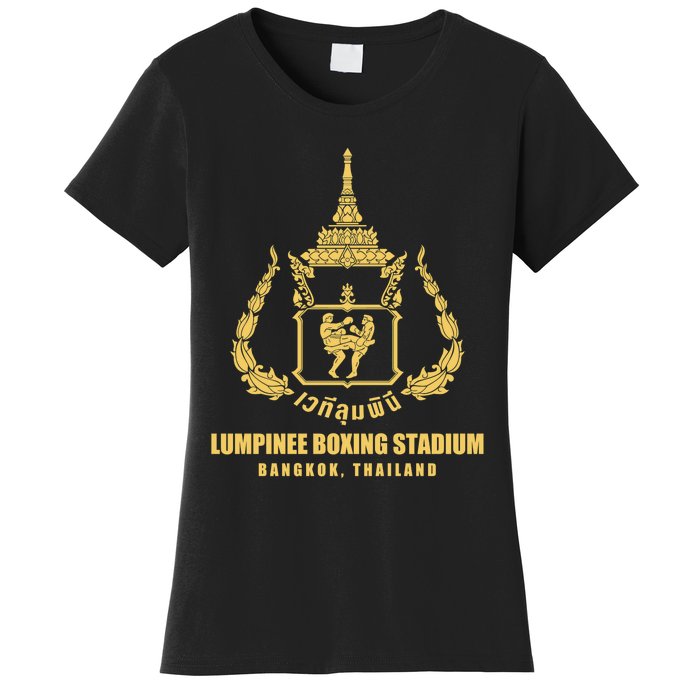 Lumpinee Muay Thai Boxing Stadium Thailand Women's T-Shirt