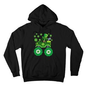 Leprechaun Monster Truck Pugs St Patricks Day Dog Lover Tall Hoodie