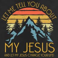 Let Me Tell You About My Jesus And Let My Jesus Change Yourlife Retro Vintage Beanie