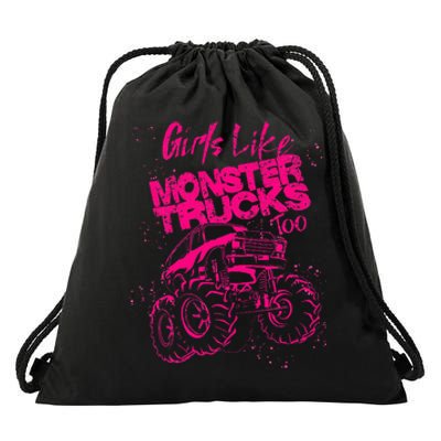 Like Monster Trucks Too Cool Racers Funny Cars Gift Drawstring Bag