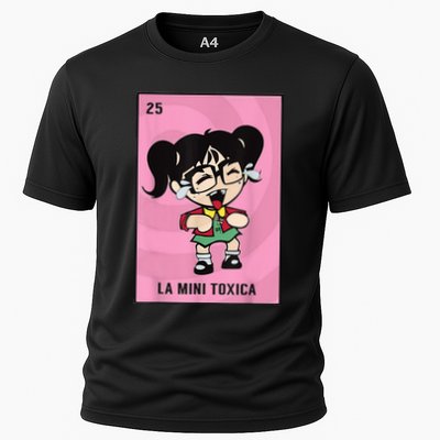 La Mini Toxica Card Mexican Lottery Card Baby Girl Performance Shirt