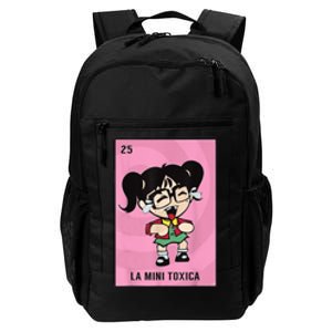 La Mini Toxica Card Mexican Lottery Card Baby Girl Daily Commute Backpack