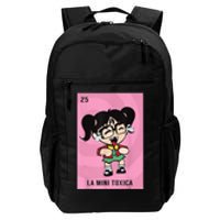 La Mini Toxica Card Mexican Lottery Card Baby Girl Daily Commute Backpack