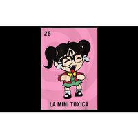 La Mini Toxica Card Mexican Lottery Card Baby Girl Bumper Sticker