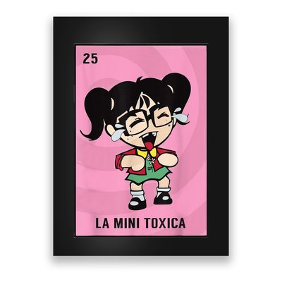 La Mini Toxica Card Mexican Lottery Card Baby Girl Poster