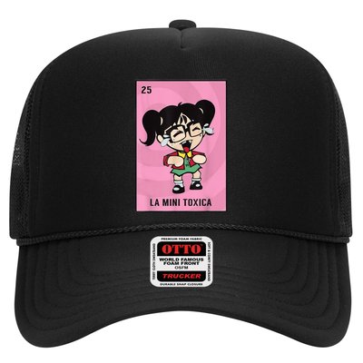 La Mini Toxica Card Mexican Lottery Card Baby Girl Trucker Hat