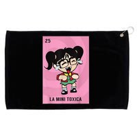 La Mini Toxica Card Mexican Lottery Card Baby Girl Grommeted Golf Towel