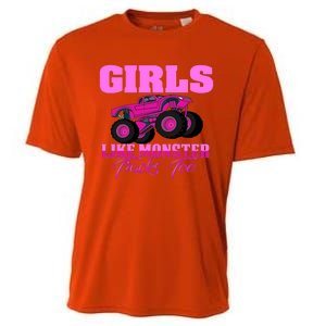 Like Monster Trucks Too Cooling Performance Crew T-Shirt