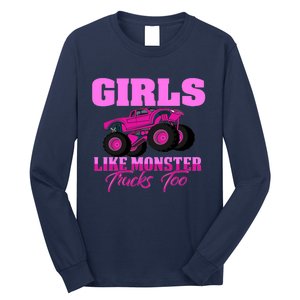 Like Monster Trucks Too Long Sleeve Shirt