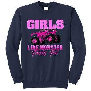 Like Monster Trucks Too Sweatshirt