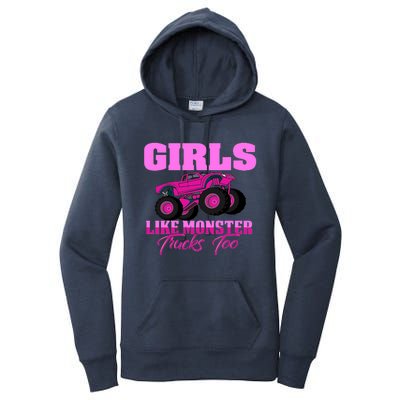 Like Monster Trucks Too Women's Pullover Hoodie