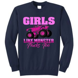 Like Monster Trucks Too Tall Sweatshirt