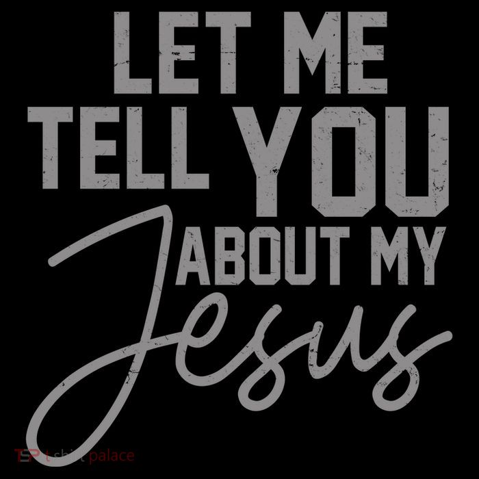 Let Me Tell You About My Jesus Impact Tech Backpack