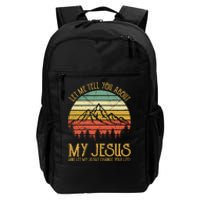 Let Me Tell You About My Jesus Christian Bible God Daily Commute Backpack