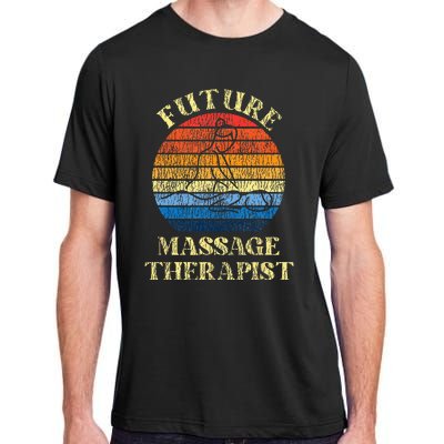 Licensed Massage Therapist Therapy Future Retro Adult ChromaSoft Performance T-Shirt