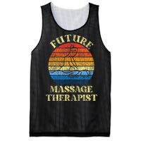 Licensed Massage Therapist Therapy Future Retro Mesh Reversible Basketball Jersey Tank