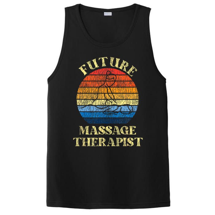 Licensed Massage Therapist Therapy Future Retro PosiCharge Competitor Tank