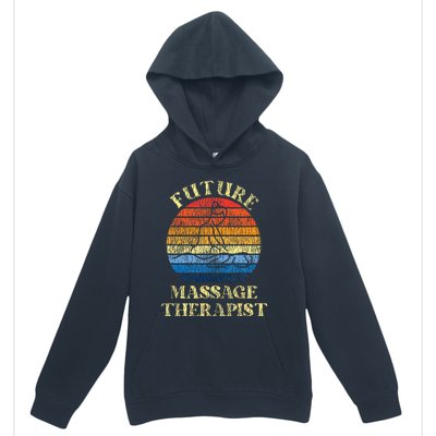 Licensed Massage Therapist Therapy Future Retro Urban Pullover Hoodie