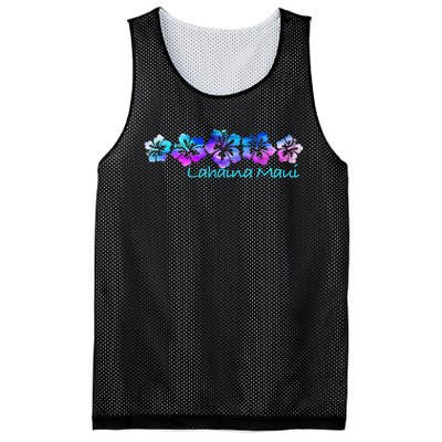 Lahaina Maui Tropical Flower TeeVacation Beach Mesh Reversible Basketball Jersey Tank