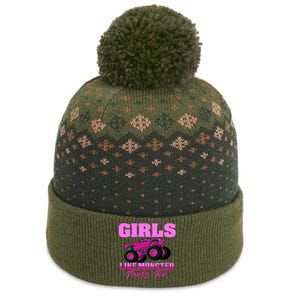 Like Monster Trucks Too The Baniff Cuffed Pom Beanie