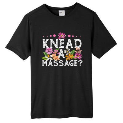 Licensed Massage Therapist Therapy Pun Flower Floral Tall Fusion ChromaSoft Performance T-Shirt