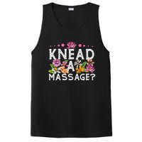 Licensed Massage Therapist Therapy Pun Flower Floral PosiCharge Competitor Tank