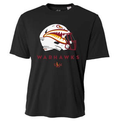 Louisiana Monroe Ulm Warhawks All Season Football Helmet Cooling Performance Crew T-Shirt