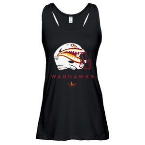 Louisiana Monroe Ulm Warhawks All Season Football Helmet Ladies Essential Flowy Tank