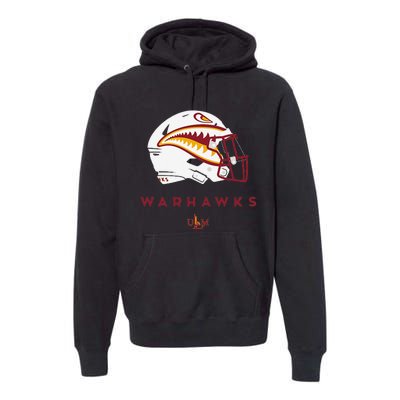 Louisiana Monroe Ulm Warhawks All Season Football Helmet Premium Hoodie