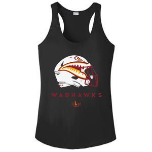 Louisiana Monroe Ulm Warhawks All Season Football Helmet Ladies PosiCharge Competitor Racerback Tank