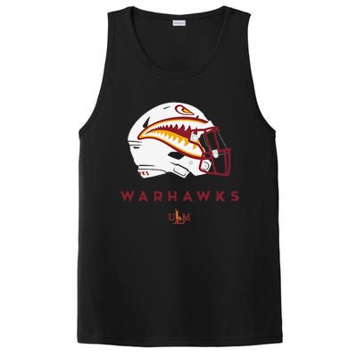 Louisiana Monroe Ulm Warhawks All Season Football Helmet PosiCharge Competitor Tank