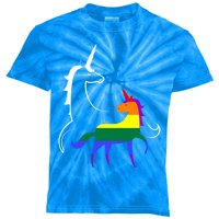 Lgbtq Mama Unicorn Pride Rainbow Mom Funny Gift Kids Tie-Dye T-Shirt