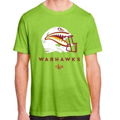 Louisiana Monroe Ulm Warhawks All Season Football Helmet Adult ChromaSoft Performance T-Shirt