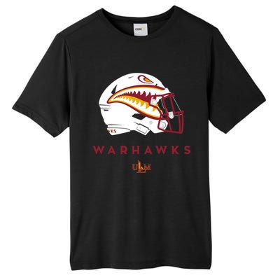 Louisiana Monroe Ulm Warhawks All Season Football Helmet Tall Fusion ChromaSoft Performance T-Shirt