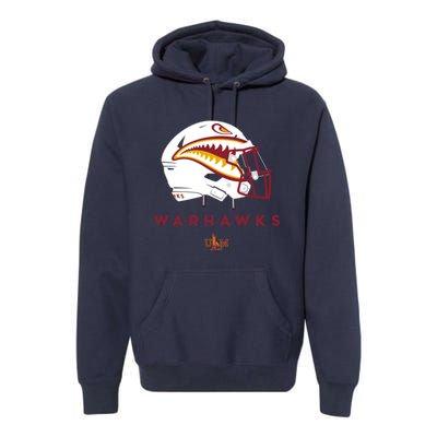 Louisiana Monroe Ulm Warhawks All Season Football Helmet Premium Hoodie