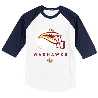 Louisiana Monroe Ulm Warhawks All Season Football Helmet Baseball Sleeve Shirt