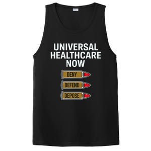 Luigi Mangione Universal Healthcare Now Deny Defend Depose PosiCharge Competitor Tank