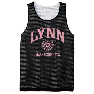 Lynn Ma Vintage College Sports Design Mesh Reversible Basketball Jersey Tank