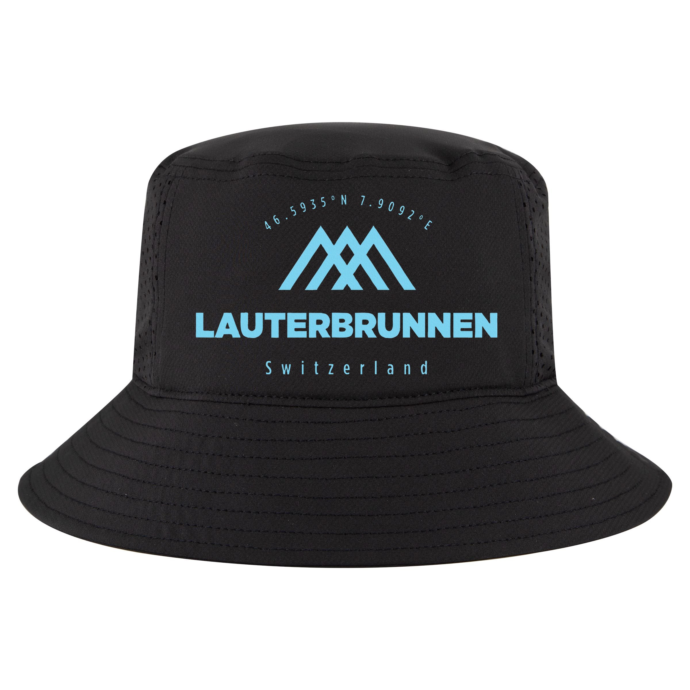 Lauterbrunnen Mountain Vacation Skiing Switzerland Cool Comfort Performance Bucket Hat