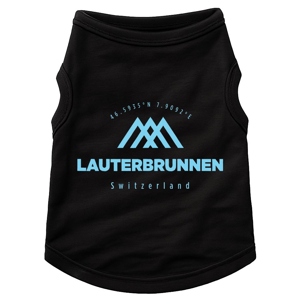 Lauterbrunnen Mountain Vacation Skiing Switzerland Doggie Tank