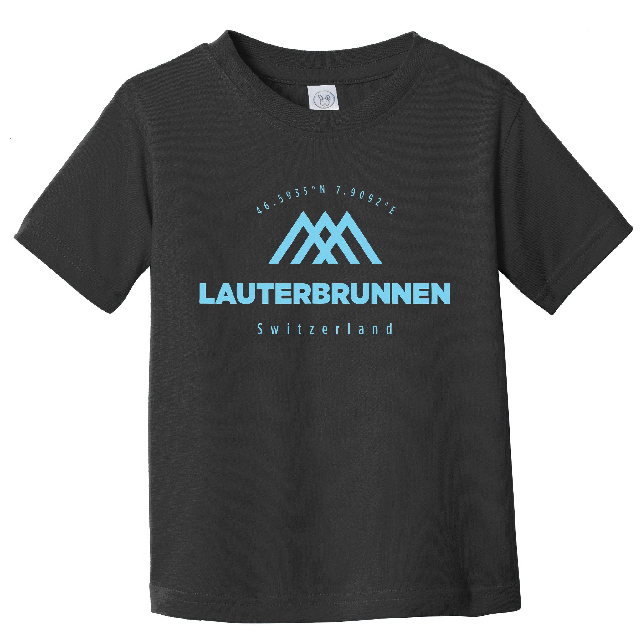 Lauterbrunnen Mountain Vacation Skiing Switzerland Toddler T-Shirt