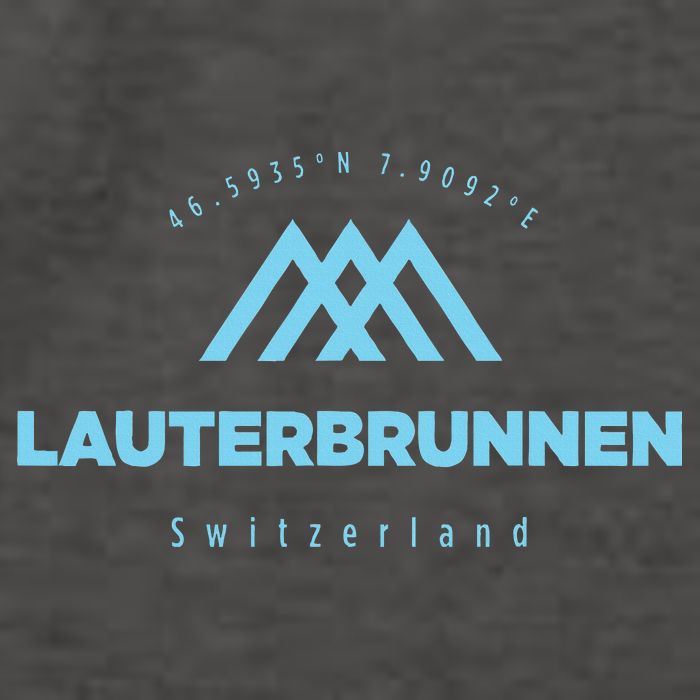 Lauterbrunnen Mountain Vacation Skiing Switzerland Vector Backpack