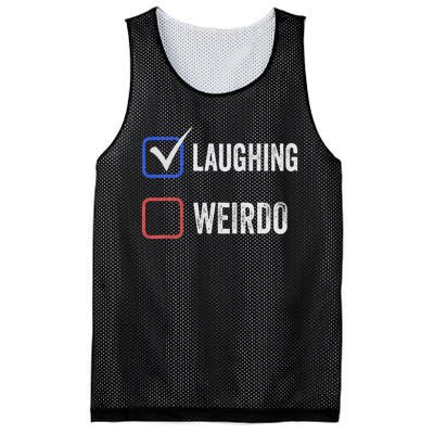 Laughing Madam Vs Weirdo Vote Kamala Harris For President Mesh Reversible Basketball Jersey Tank